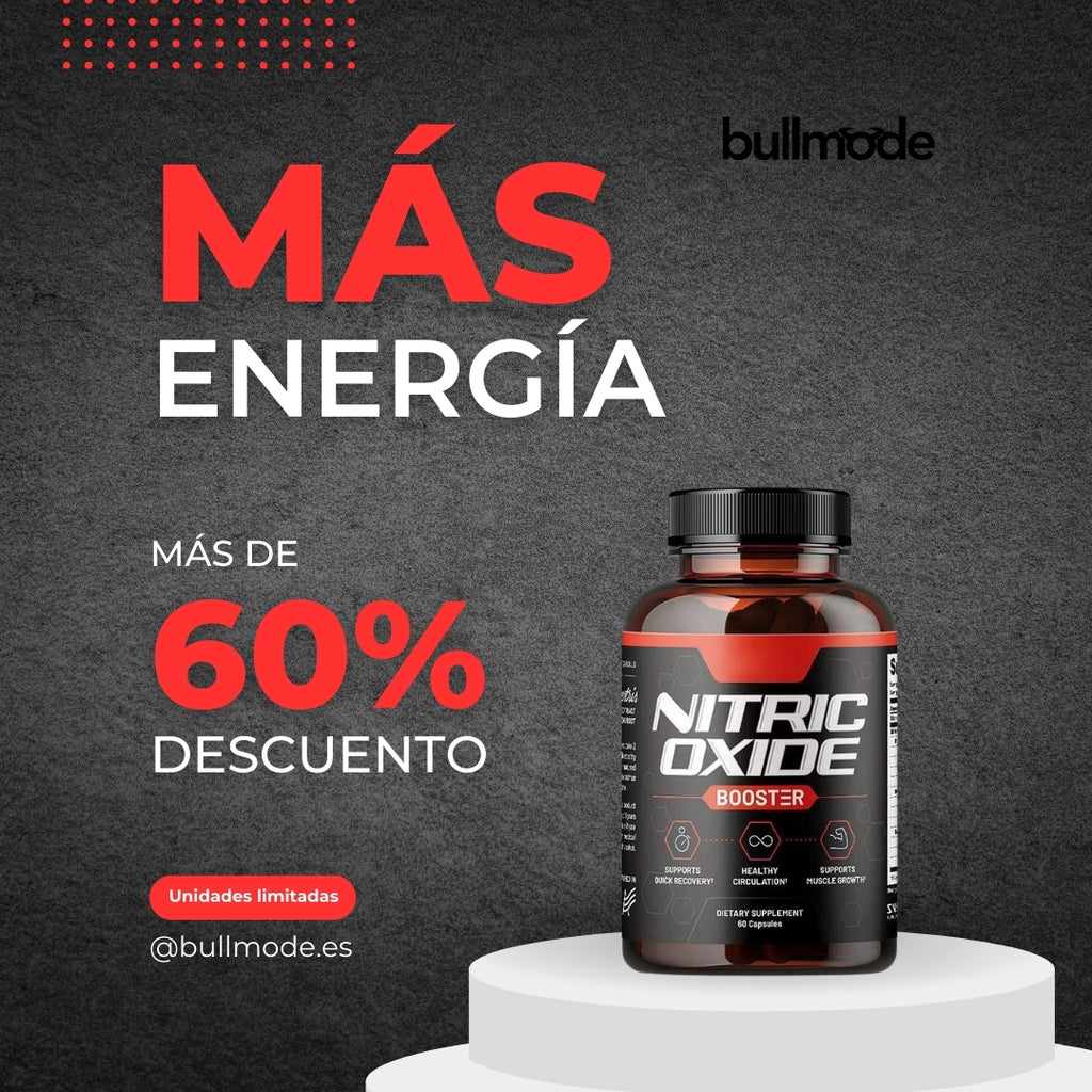 Potenciador Natural de Energía y Rendimiento - Nitric Oxide Booster