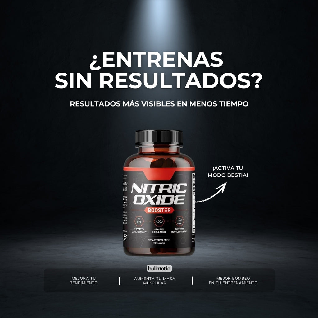 Potenciador Natural de Energía y Rendimiento - Nitric Oxide Booster